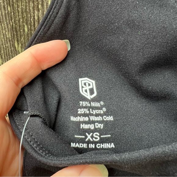 NWT Born Primitive Black Sports Bra - Picture 3 of 5